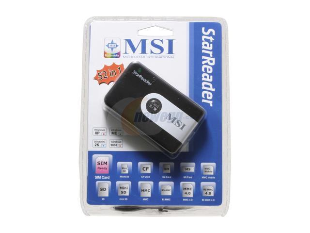 MSI STARREADER COMBO DRIVERS FOR WINDOWS 7 MSI STARREADER COMBO WINDOWS DRIVER DOWNLOAD