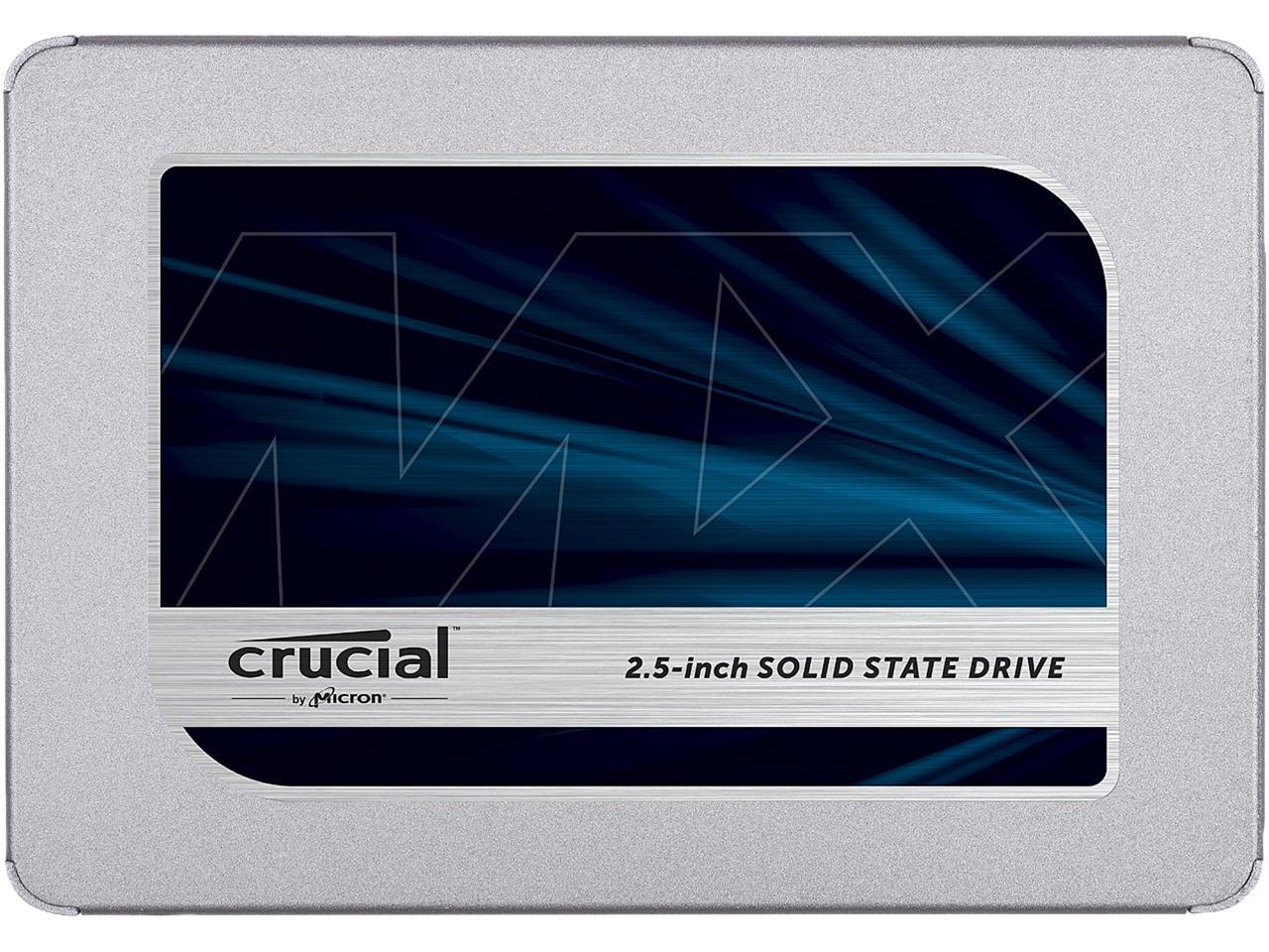 Crucial MX500 2.5" 1TB SATA III 3D NAND Internal Solid State Drive (SSD) CT1000MX500SSD1