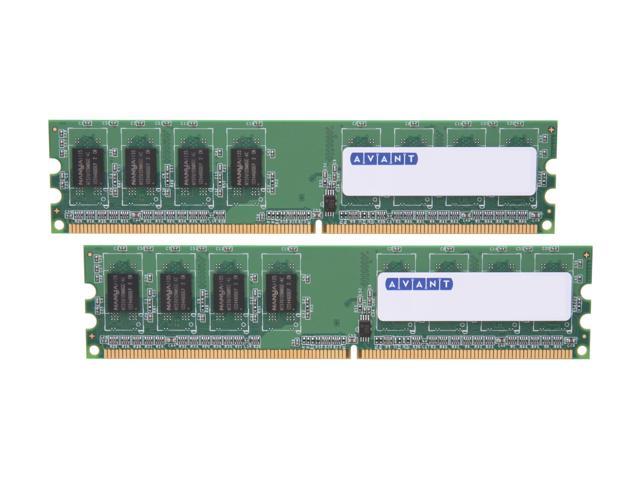 AllComponents 2GB (2 x 1GB) DDR2 800 (PC2 6400) Dual Channel kit Desktop Memory Model AC2/800X64/2048-kit