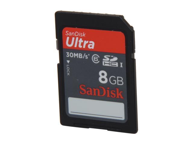 Sandisk Ultra 8gb Secure Digital High Capacity Sdhc Flash Card Model Sdsdrh 008g A11 6637