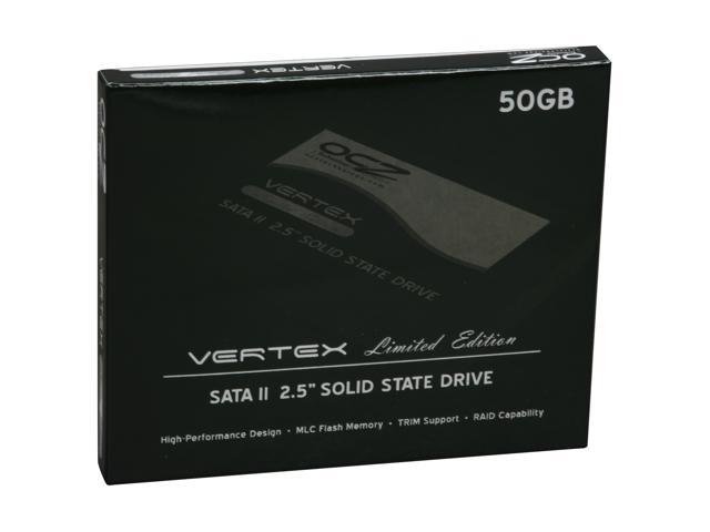 OCZ Vertex LE (Limited Edition) 2.5" 50GB SATA II MLC Internal Solid State Drive (SSD) OCZSSD2-1VTXLE50G