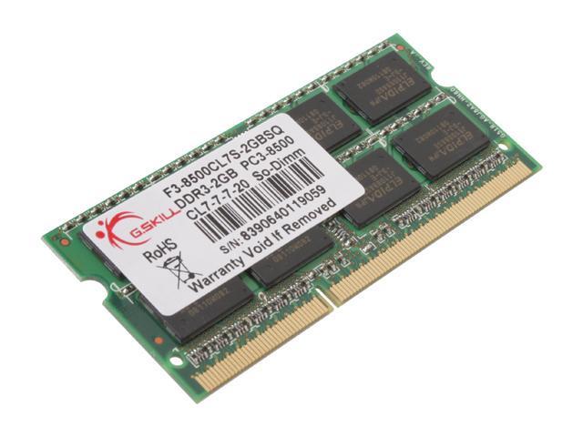 アドテック DDR3 1066/PC3-8500 SO-DIMM 4GB ADS8500N-4G