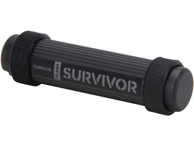 Corsair 256GB Survivor Stealth Water Proof USB Flash Drive Memory CMFSS3B-256GB