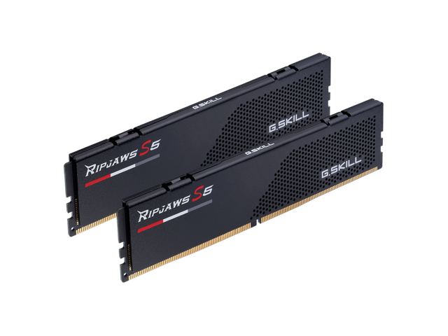 G.SKILL Ripjaws S5 Series 64GB (2 x 32GB) 288-Pin PC RAM DDR5 6400 (PC5 51200) Desktop Memory Model F5-6400J3239G32GX2-RS5K