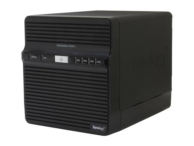 Synology DS411 Diskless System 4-bay NAS Server for Workgroups and ...