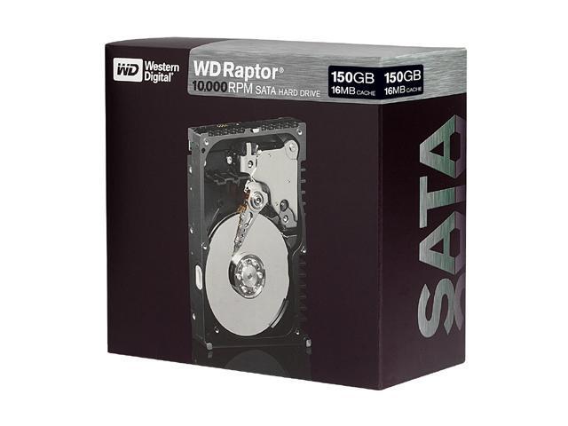 WD Raptor WD1500ADFDRTL 150GB 10000 RPM 16MB Cache SATA 1.5Gb/s 3.5" Hard Drive Retail