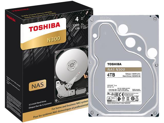 Toshiba N300 4tb Nas Internal Hard Drive 7200 Rpm Sata 6gb S 128mb