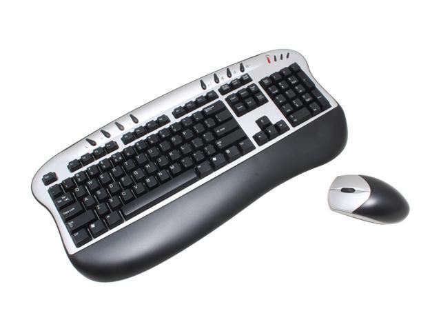 BTC 5213URF Silver & Black 104 Normal Keys 8 Function Keys ...
