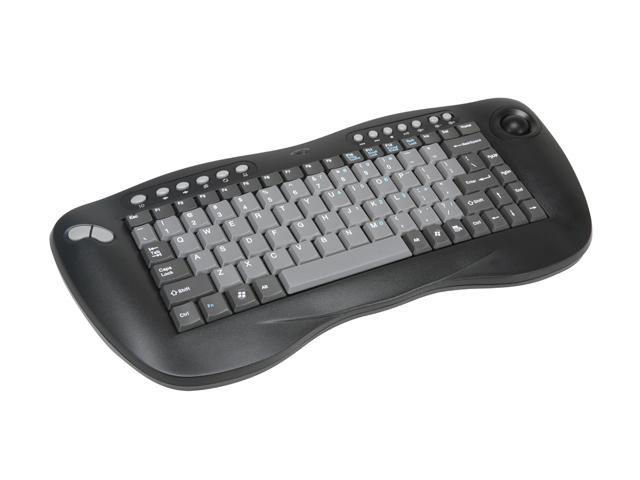 ADESSO WKB-3000UB Black 86 Normal Keys 13 Function Keys 2.4 GHz RF