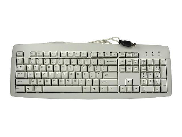 CHERRY J82-16001LUNEU-0 Light Gray USB Wired Keyboard