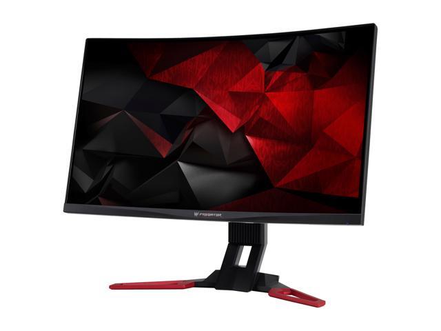 Acer Predator Z1 Z321QU bmiphzx 31.5" WQHD 2560 x 1440 2K Resolution 165Hz 4ms HDMI DisplayPort NVIDIA G-Sync Technology USB 3.0 Hub Built-in Speakers LED Backlit LCD Curved Gaming Monitor