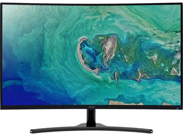 Acer ED322QR Pbmiipx UM.JE2AA.P01 32" (Actual size 31.5") Full HD 1920 x 1080 4ms (GTG) 144 Hz HDMI, DisplayPort Built-in Speakers Curved Gaming Monitor
