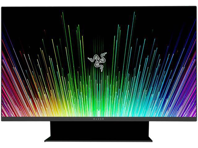 Razer 27" 165 Hz IPS WQHD Gaming Monitor FreeSync Premium & G-Sync Compatible 2560 x 1440 (2K) Factory Calibrated 95% DCI-P3 wide color gamut HDMI, DisplayPort, USB Raptor RZ39-03500100-R3U1