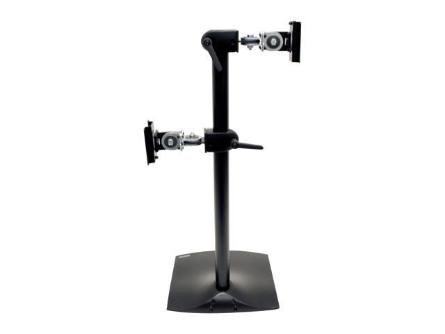 Ergotron 33 091 200 Ds100 Dual Monitor Desk Stand Vertical Black Ergotron 33 091 200 Ds100 Dual Monitor Desk Stand Vertical Black