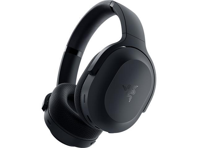 Razer Barracuda Wireless Gaming & Mobile Headset (PC, Playstation, Switch, Android, iOS): 2.4GHz Wireless + Bluetooth - Integrated Noise-Cancelling Mic - 50mm Drivers - 40 Hour Battery - Black