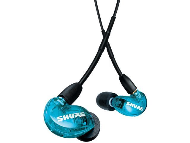SHURE AONIC 215 Sound Isolating Earphones with UNI Communication Cable (Blue)