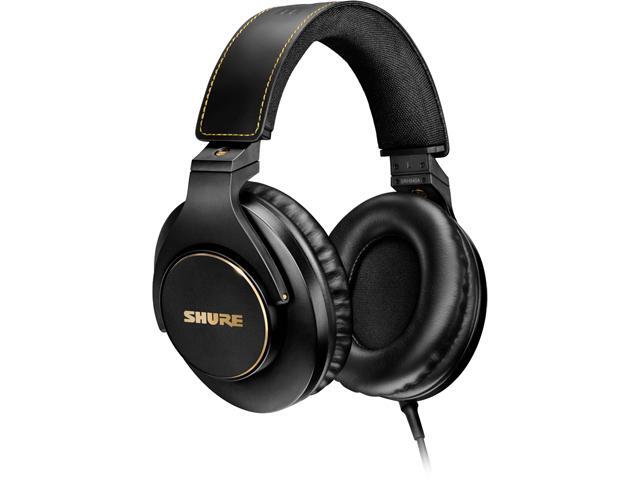 Shure SRH840A Professional Studio Headphones - Black / Gold