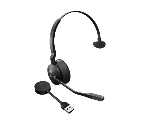 Jabra Engage 55 9553-450-125 USB-A Connector Mono Headset, MS, NA
