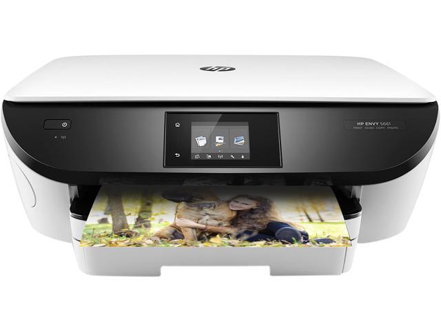 REFURBISHED HP ENVY 5661 WIFI E- ALL IN ONE PRINTER-WHITE - Newegg.com