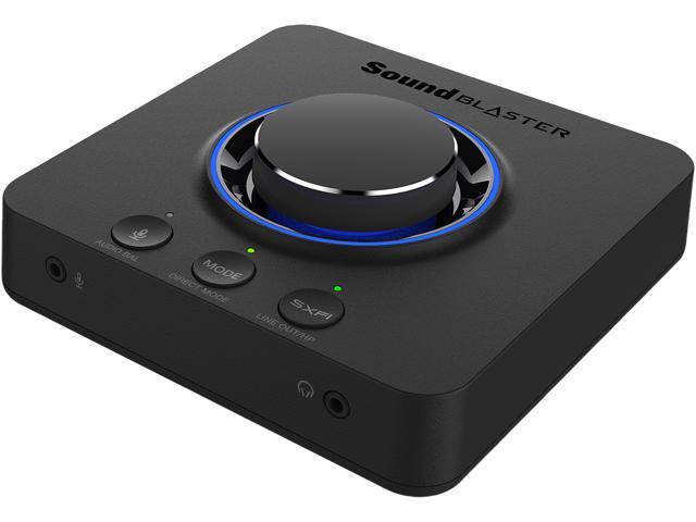 Creative Sound Blaster X3 Hi-Res External USB DAC and Amp Sound Card with Super X-Fi for PC and Mac
