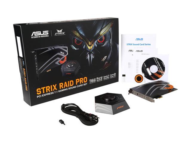 Asus strix raid pro настройка