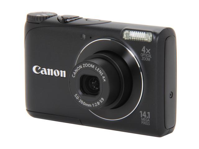 Canon A2200 Black 14.1 MP 28mm Wide Angle Digital Camera - Newegg.com