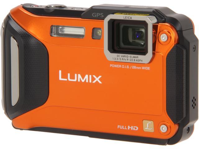 Panasonic LUMIX DMC-TS5D Orange 16.1 MP 3.0