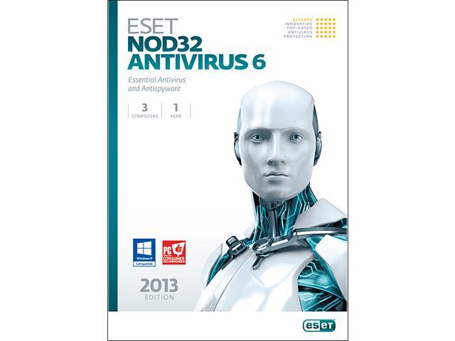 ESET Nod32 Antivirus 6 - 3 PCs - Download