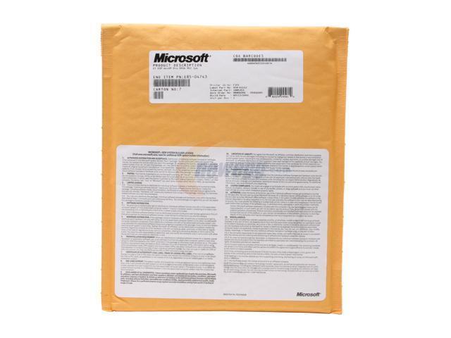 Microsoft Windows XP Professional Multilingual SR2 w/SP2B 1 Pack