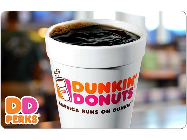 Dunkin Donuts 50 Gift Card Email Delivery