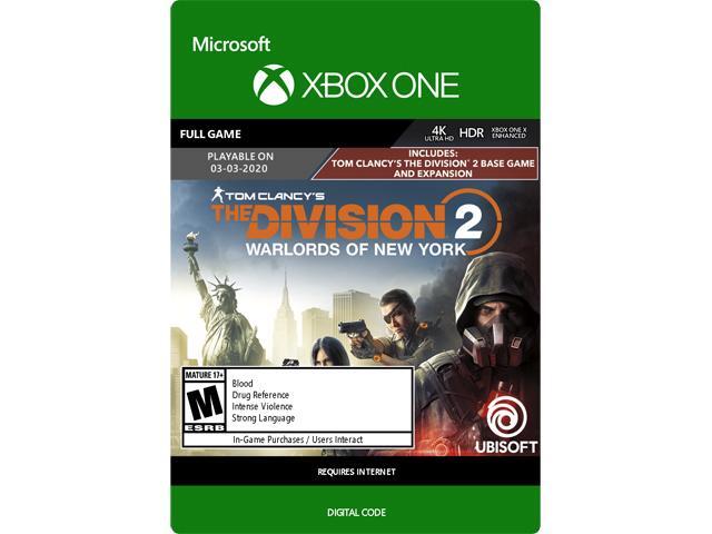 Tom Clancy's The Division 2: Warlords of New York Edition Xbox One
