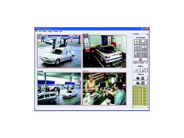 login axis camera station license