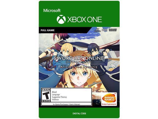 Sword Art Online Alicization Lycoris Xbox One