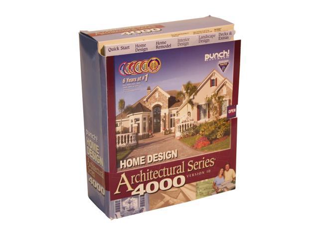 Punch! Software Home Design Architectural Series 4000 V10 Software