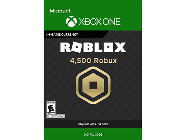 4500 Robux For Xbox One Digital Code - roblox xbox one typing