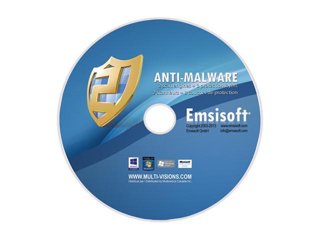 Emsisoft Anti-Malware - 3 PCs