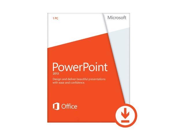 Microsoft PowerPoint 2013 (Non-Commercial) - Download - 1 PC