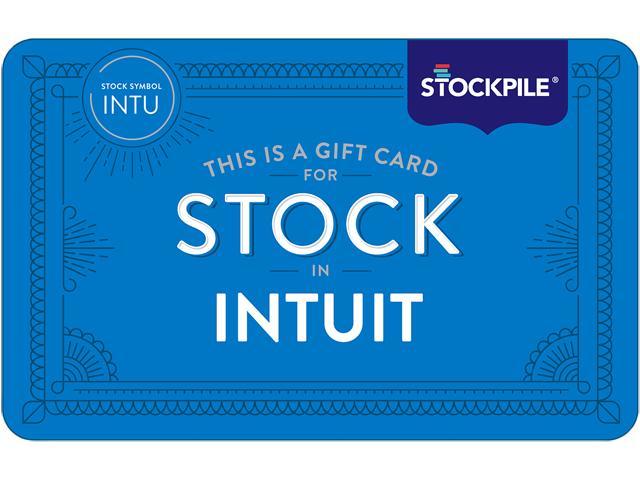 Stockpile 5 Gift Card For Intuit Intu Stock Email Delivery