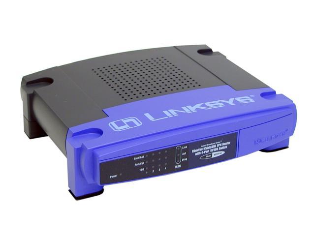 LINKSYS BEFVP41 10/100Mbps EtherFast Cable/DSL VPN Router - Newegg.com