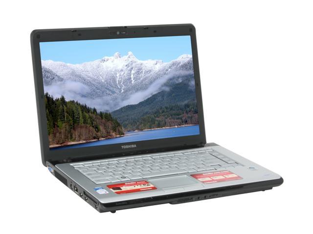 TOSHIBA Laptop Satellite A205-S4607 Intel Core 2 Duo T5300 (1.73 GHz) 2 GB Memory 200 GB HDD Intel GMA950 15.4" Windows Vista Home Premium