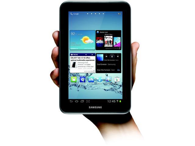 Samsung Galaxy Tab 2 (7", Wi-Fi) GT-P3113TSYXAR - Dual-Core 1GHz - 1GB RAM - 8GB Internal Memory- Android 4.0 (Ice Cream Sandwich) - Silver