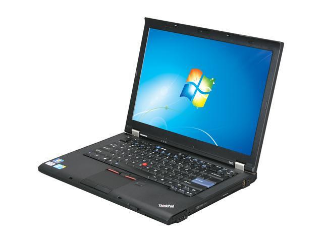 ThinkPad Laptop T Series T410 (2518F5U) Intel Core i5 1st Gen 540M (2.53 GHz) 4 GB Memory 500 GB HDD NVIDIA NVS 3100M 14.1