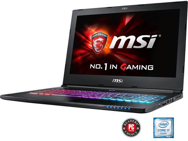 MSI GS Series GS60 Ghost Pro-002 Gaming Laptop 6th Generation Intel Core i7 6700HQ (2.60 GHz) 16 GB Memory 1 TB HDD 128 GB SSD NVIDIA GeForce GTX 970M 3 GB GDDR5 15.6" Windows 10 Home