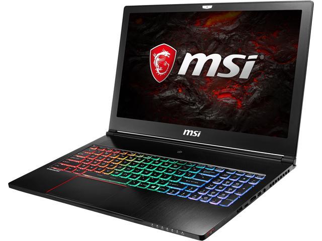 MSI GS63VR STEA   LTH PRO 15.6" GTX 1060 i7-7700HQ 16 GB