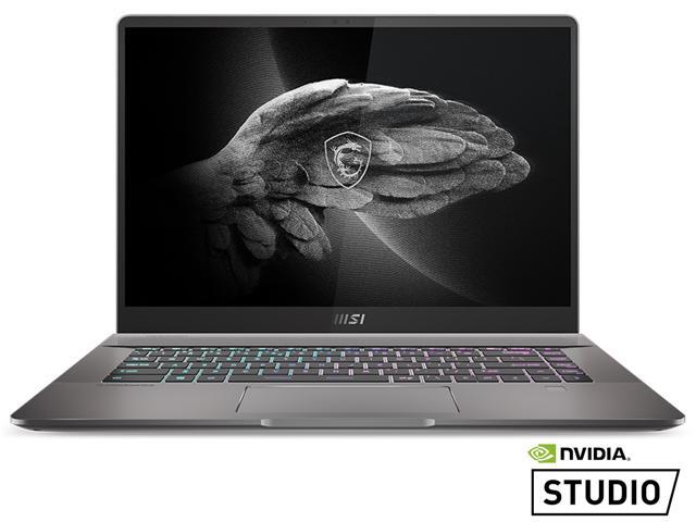 MSI Laptop Creator Z16 Intel Core i7 11th Gen 11800H (2.30GHz) 16GB Memory 512 GB NVMe SSD NVIDIA GeForce RTX 3060 Laptop GPU 16.0" Touchscreen Windows 10 Pro 64-bit Creator Z16 A11UET-046