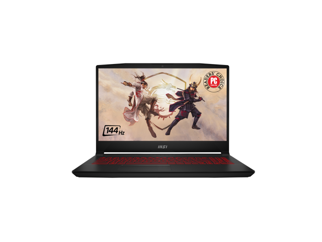 MSI GF Series Katana GF66 12UC-056 15.6" 144 Hz IPS Intel Core i5 12th Gen 12500H (2.50GHz) NVIDIA GeForce RTX 3050 Laptop GPU 8GB Memory 512 GB NVMe SSD Windows 11 Home 64-bit Gaming Laptop