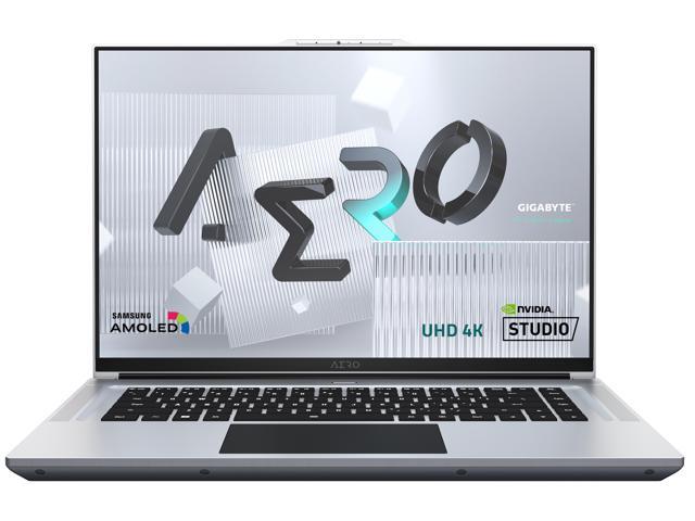 GIGABYTE AERO 16 XE4 - 16" 4K/UHD+ Samsung AMOLED - Intel Core i7-12700H - NVIDIA GeForce RTX 3070 Ti Laptop GPU - 16GB DDR4 RAM - 2TB SSD - Win11 Pro - Creator & Gaming Laptop (AERO 16 XE4-73US918HP)