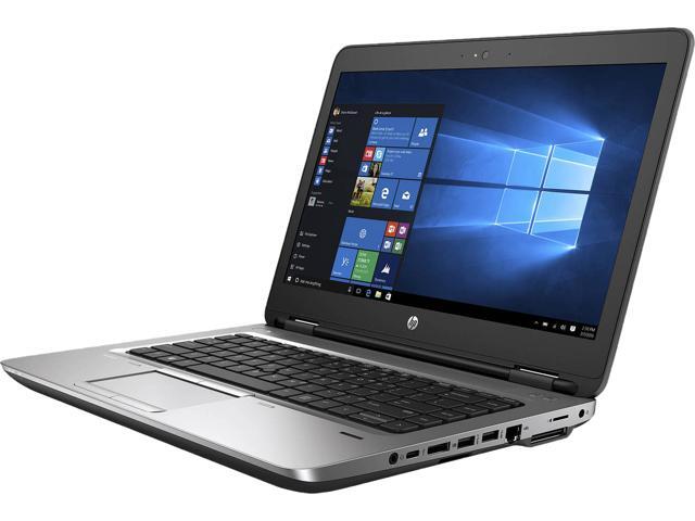 HP Grade A Laptop ProBook 640 G2 Intel Core i5 6th Gen 6300U (2.40 GHz) 8 GB Memory 128 GB SSD Intel HD Graphics 520 14.0" Windows 10 Home 64-bit
