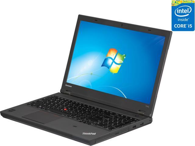 ThinkPad Laptop T Series Intel Core i5-4300M 4GB Memory 500GB HDD Intel HD Graphics 4600 15.6" Windows 7 Pro 64-Bit downgrade rights in Windows 8 Pro 64-Bit T540p (20BE004EUS)