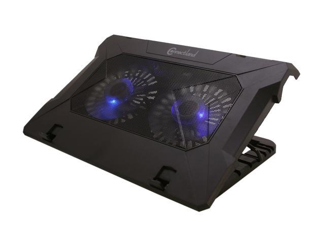 SYBA Dual Fan Adjustable Cooling Stand for 19" Large Notebook Computers CL-NBK68023